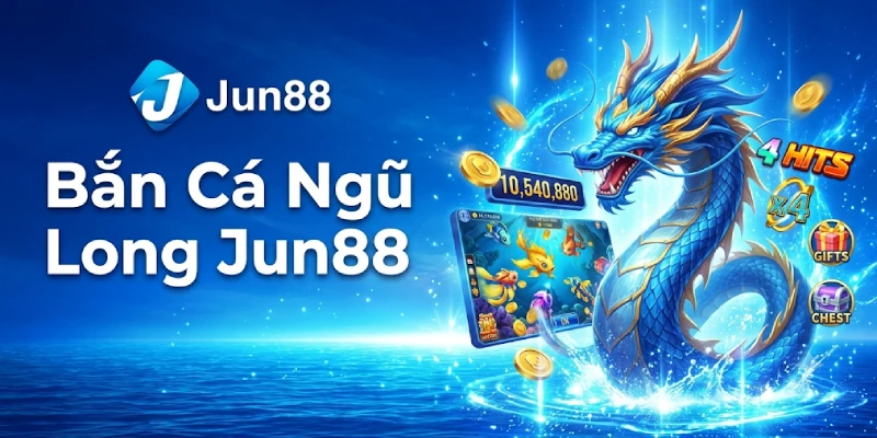 Bắn Cá Jun88 - Sảnh Game Bắn Cá Đổi Thưởng 3D HOT 2026 3 Bắn Cá Ngũ Long Jun88