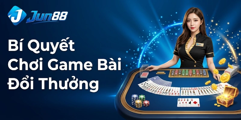 Game Bài Jun88 - Sảnh Game Bài 3D Đổi Thưởng Đỉnh Cao 2026 4 Bí Quyết Chơi Game Bài Đổi Thưởng