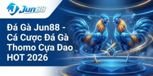 Đá Gà Jun88 - Cá Cược Đá Gà Thomo Cựa Dao HOT 2026
