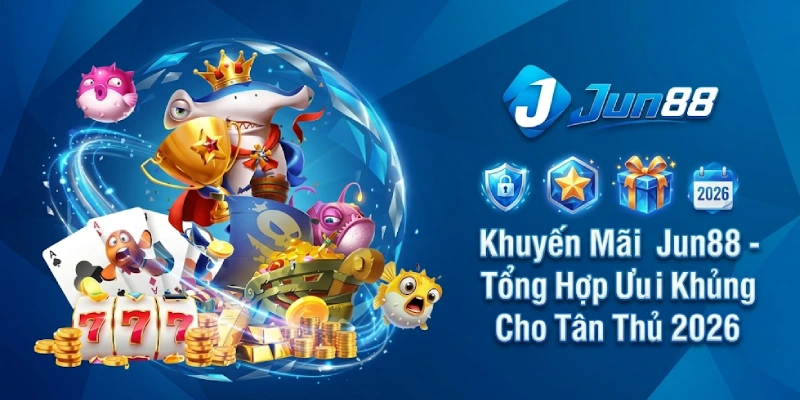 Khuyến Mãi Jun88 - Tổng Hợp Ưu Đãi Khủng Cho Tân Thủ 2026